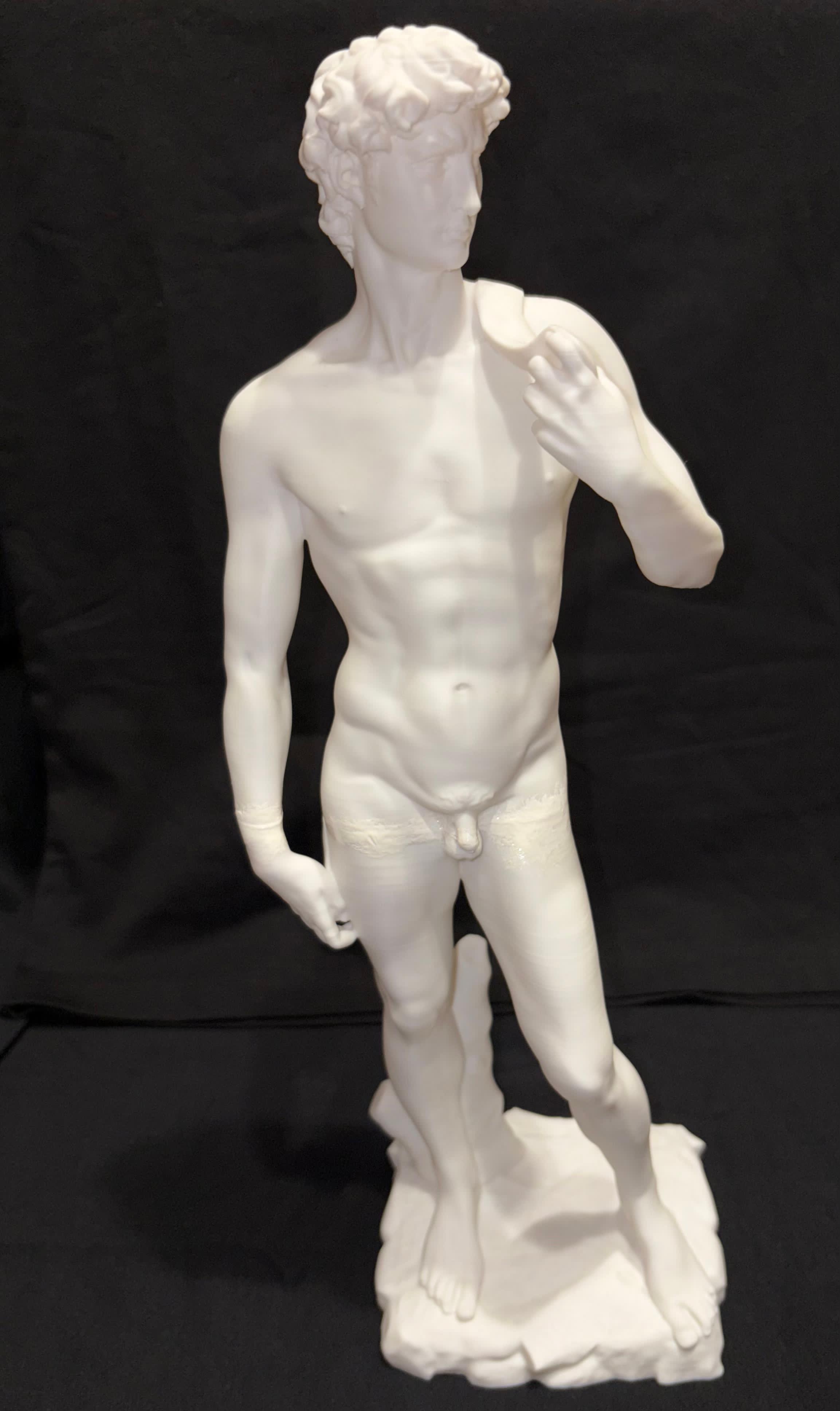 Printed Statue Side Detail