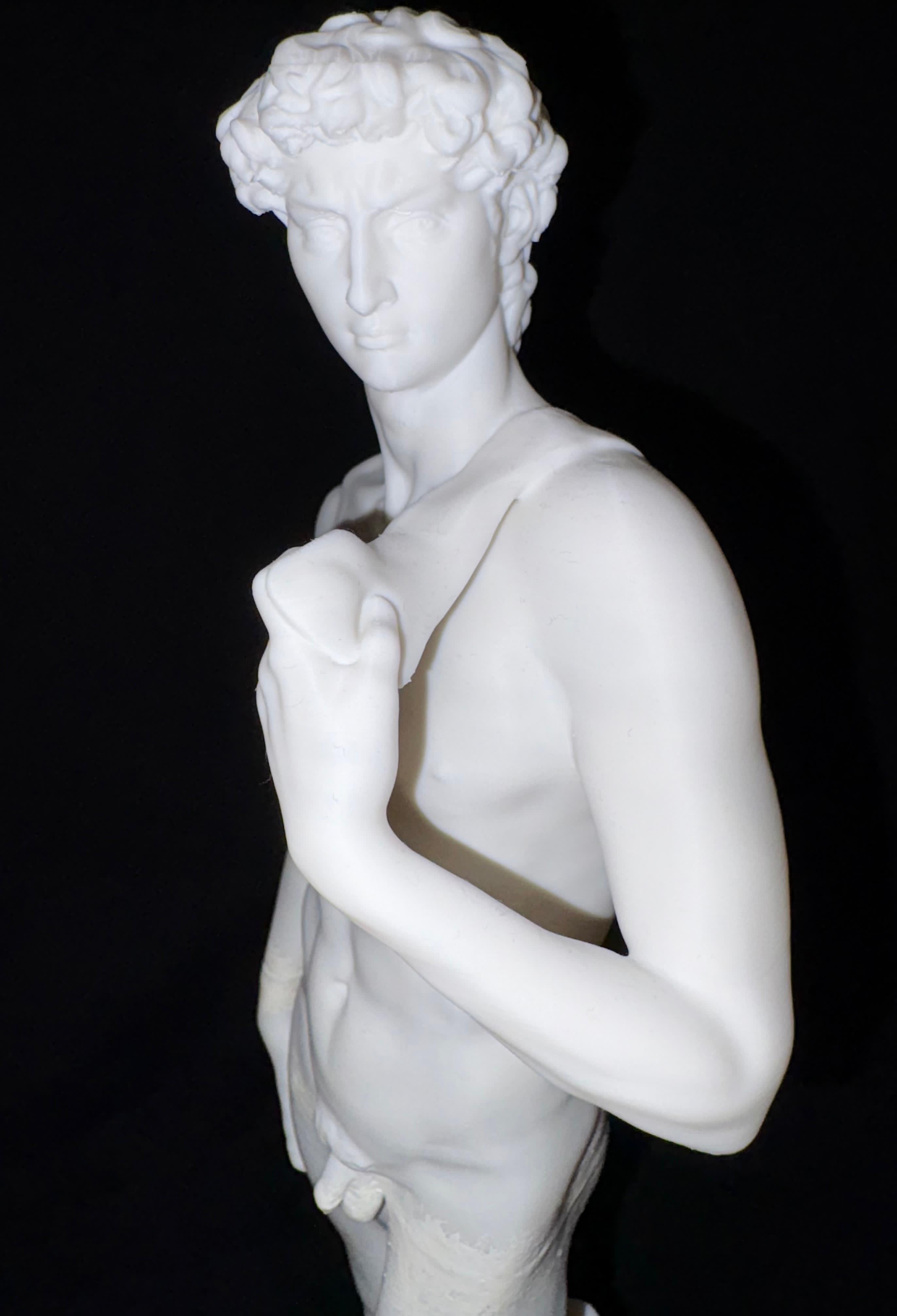 Printed Statue Assembly Process